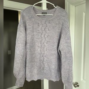 Cupcake light purple sweater - size XL